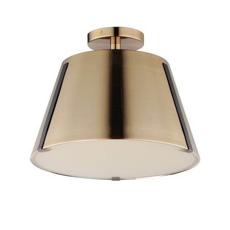 Maxim Lighting Carlo LED Semi Flush Mount 25170DBZHR